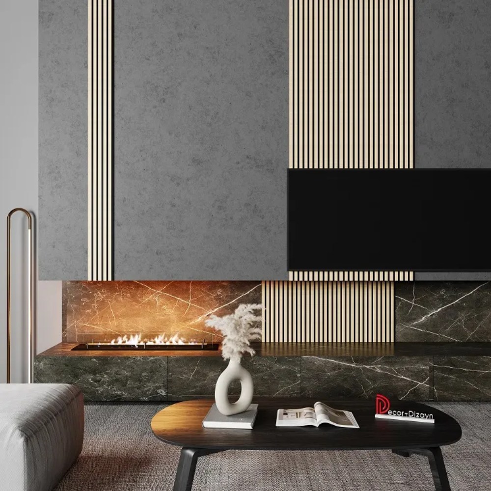 Стеновая панель из полистирола Decor-Dizayn 916-63SH 3000×240×13 фото в интерьере