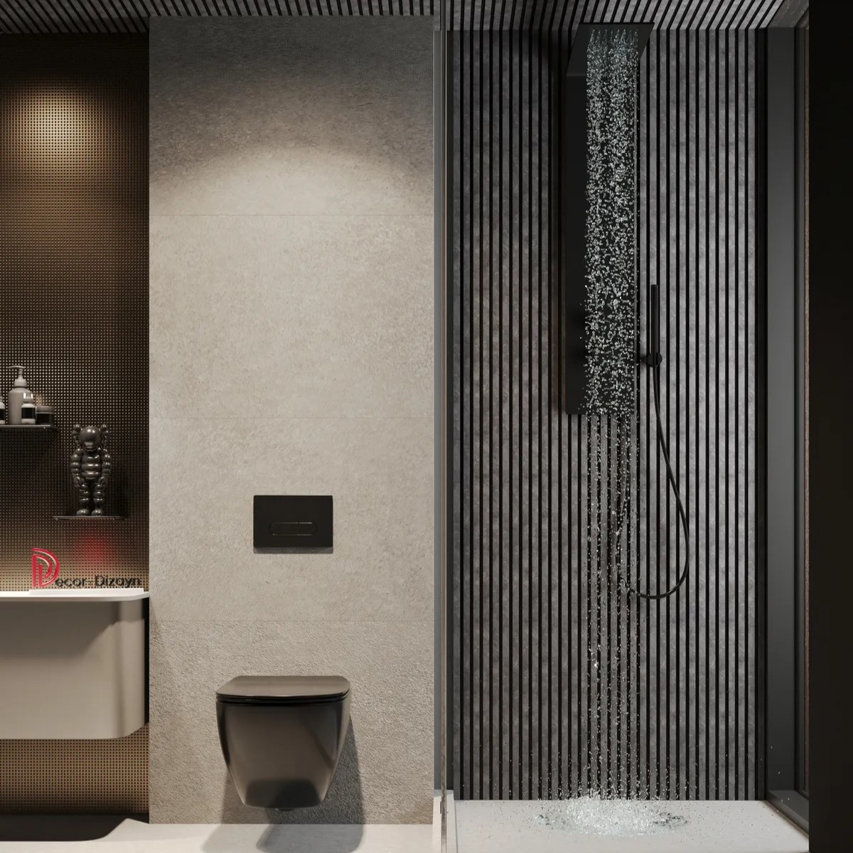 Стеновая панель из полистирола Decor-Dizayn 904-70 3000×150×10 фото в интерьере