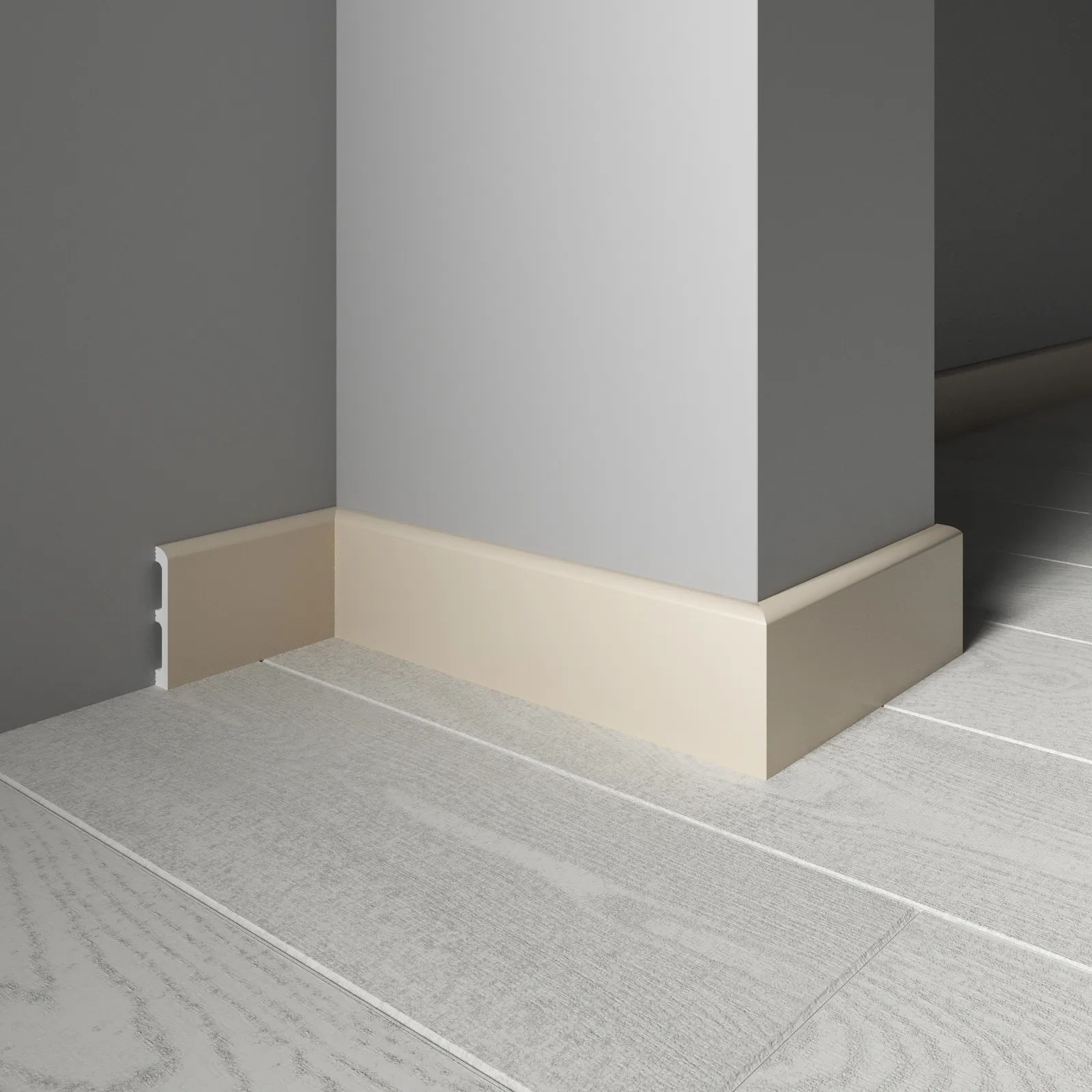 Плинтус  Decor-Dizayn 706-74 2400×80×13 фото в интерьере