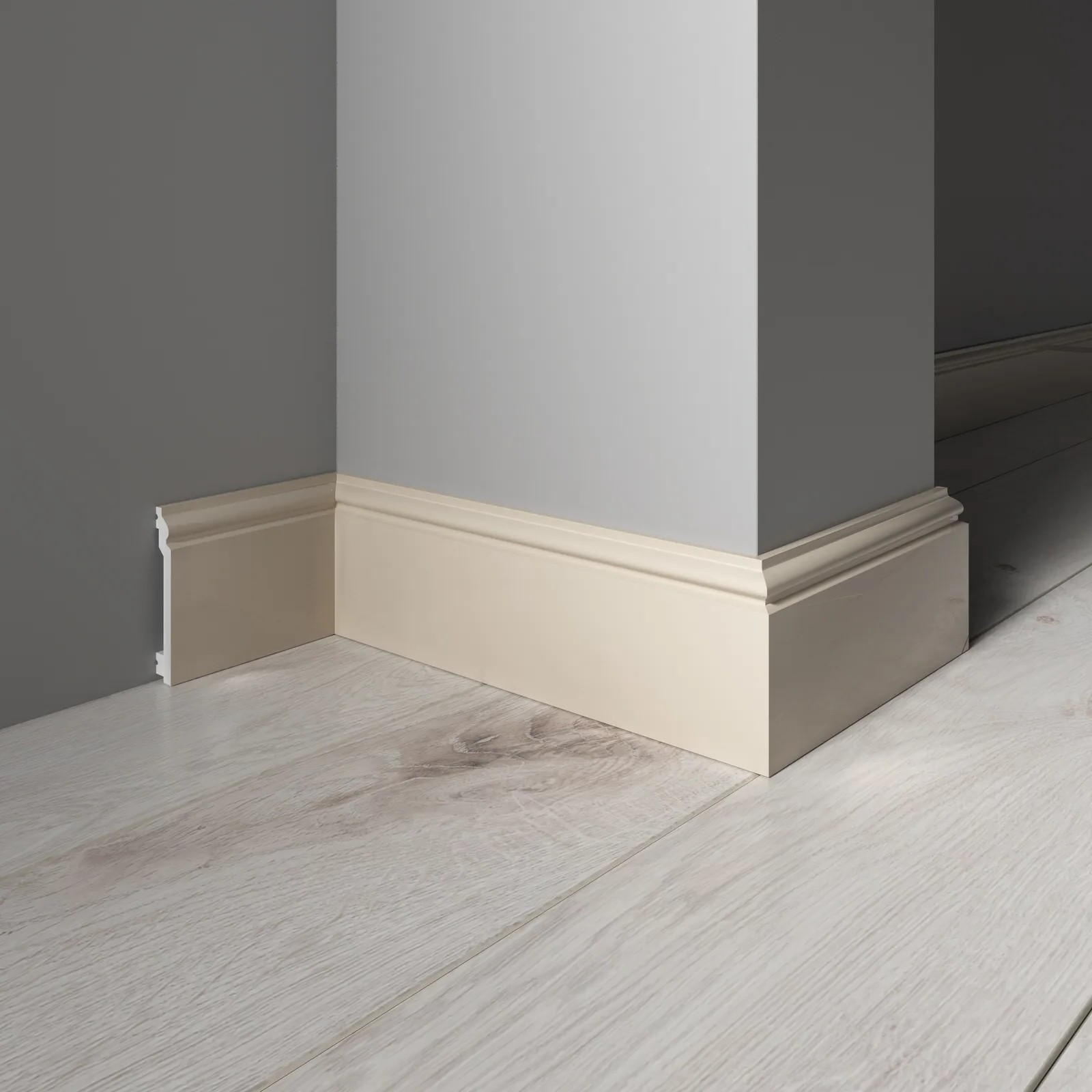 Плинтус  Decor-Dizayn 701-74 2400×100×16 фото в интерьере