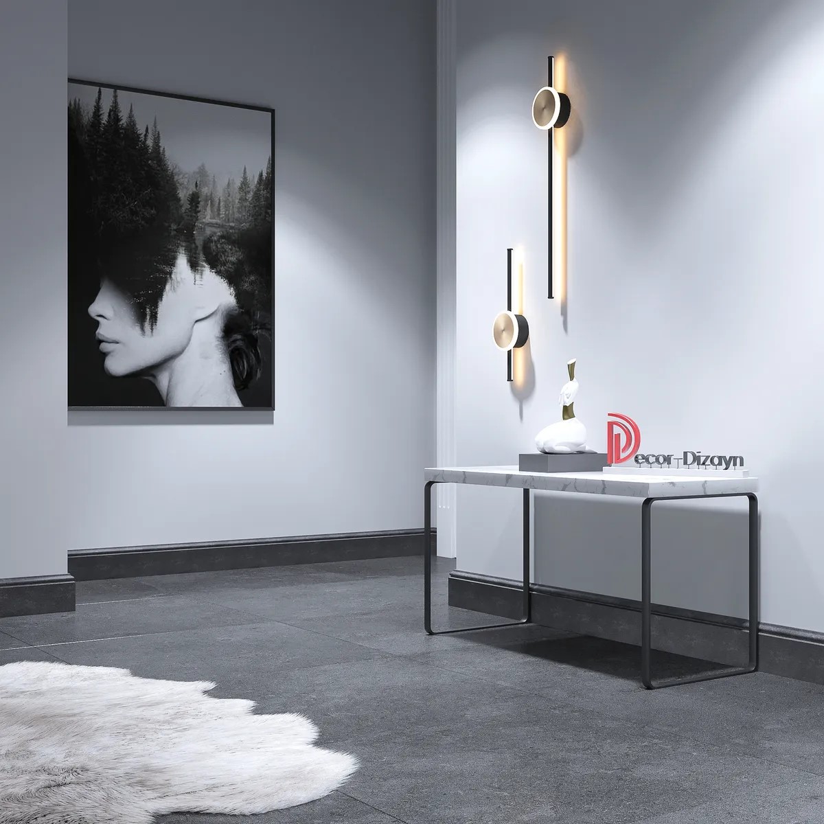 Плинтус  Decor-Dizayn 701-94 2400×100×16 фото в интерьере