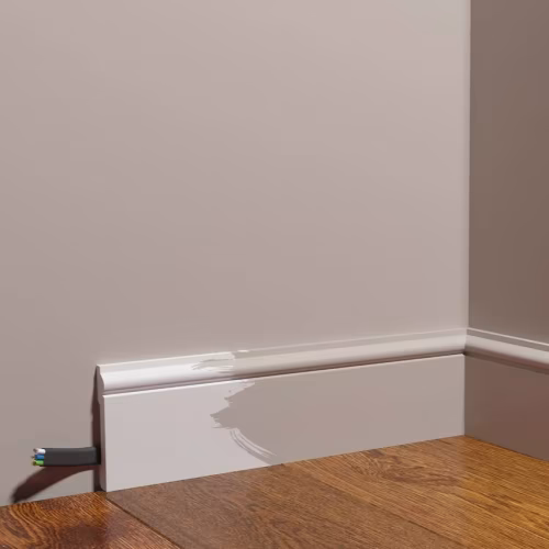 Плинтус под покраску Decor-Dizayn Грани DD005 2000×79×13