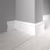 Плинтус Decor-Dizayn 005-115 2400×79×13 фото в интерьере