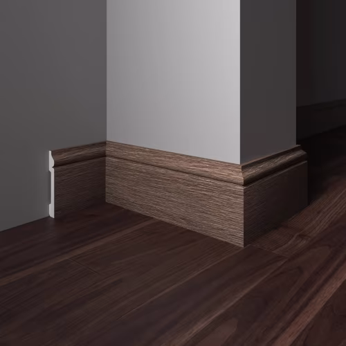 Плинтус Decor-Dizayn 005-92SH 2400×79×13