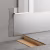 Плинтус алюминиевый скрытый с подсветкой Modern Decor Серебро анодированный 29-70-80 2050×104,6×14,5