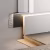 Плинтус алюминиевый скрытый с подсветкой Modern Decor RAL 9005 Черный 12-67-32 2500×50×12,8