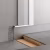 Плинтус алюминиевый скрытый с подсветкой Modern Decor Серебро анодированный 16-75-36 2500×50×12,8