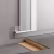 Плинтус алюминиевый теневой с подсветкой Modern Decor Серебро без покрытия 98-69-20 2500×20×12,8