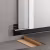 Плинтус алюминиевый теневой с подсветкой Modern Decor RAL 9005 Черный 36-86-93 2500×20×12,8