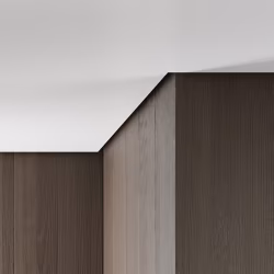 Профиль теневой алюминиевый Modern Decor RAL 9005 Черный муар 52-79-46 2500×38×45
