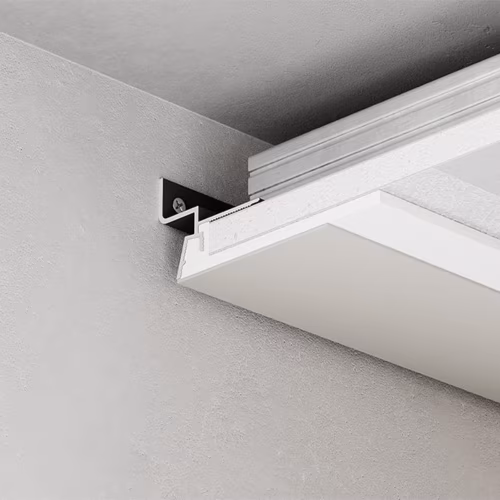 Профиль теневой алюминиевый Modern Decor RAL 9005 Черный муар 13-36-70 2000×33,7×38