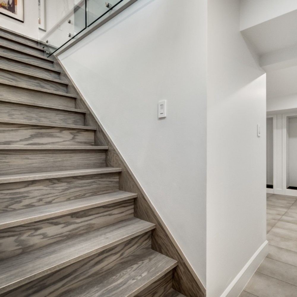 Масло для дерева TimberCare Wood Stain цвет Песчаная галька 350093 шелковисто-матовое 0,2 л фото в интерьере