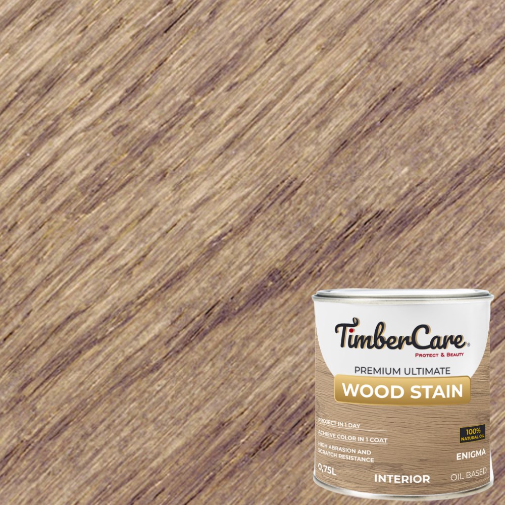 Масло для дерева TimberCare Wood Stain цвет Энигма 350111 шелковисто-матовое 0,75 л