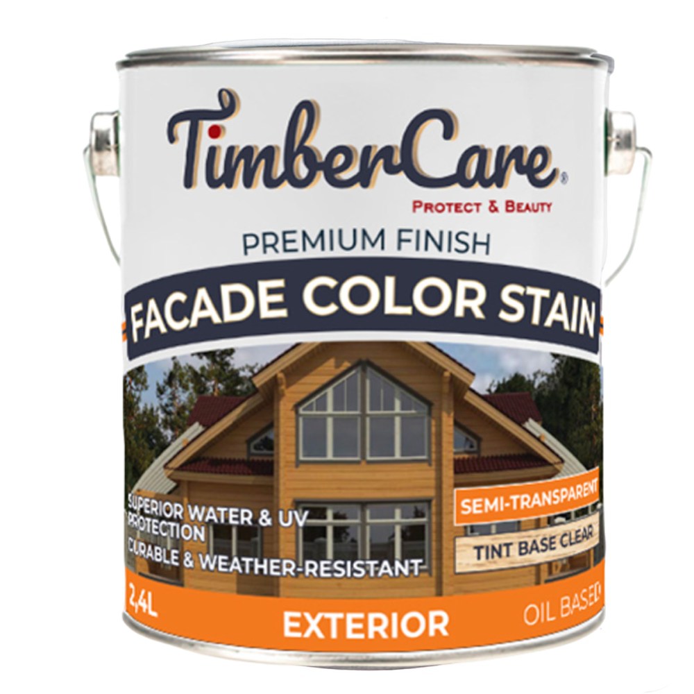 Масло для фасадов TimberCare Facade Color Stain Бесцветное 350058 2,4 л