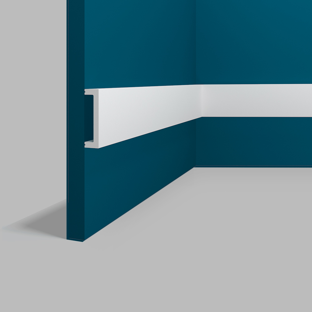 Молдинг под покраску Перфект Плюс P125 2800×52×14