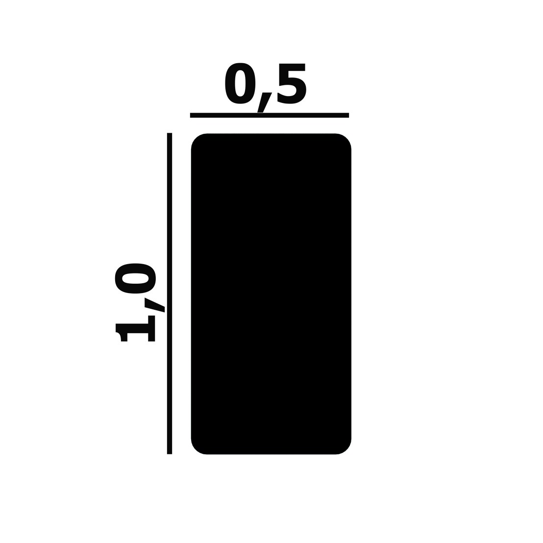 Молдинг под покраску Перфект Плюс P132 2000×10×5