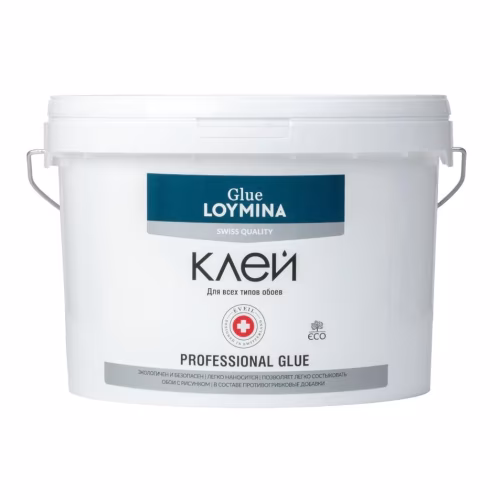 Клей для обоев Loymina Professional Glue на водной основе 4,5 кг