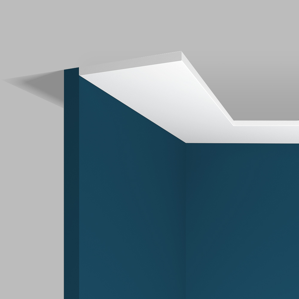 Плинтус под покраску Перфект Плюс P12 2000×99×8