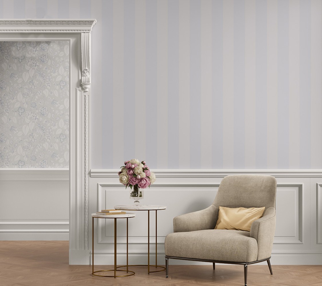 Обои WallTrend Imperial Aurora Jacobin Flowers IMP11011 10×1 фото в интерьере