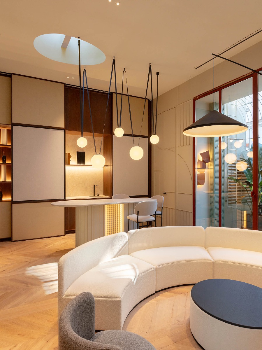 Стеновая панель под покраску Orac Decor W115 Slope 2000×250×23 фото в интерьере