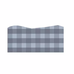 Стеновая панель под покраску Orac Decor W115 Slope 2000×250×23