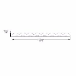 Стеновая панель под покраску Orac Decor W213 Hill Trace 2000×250×16