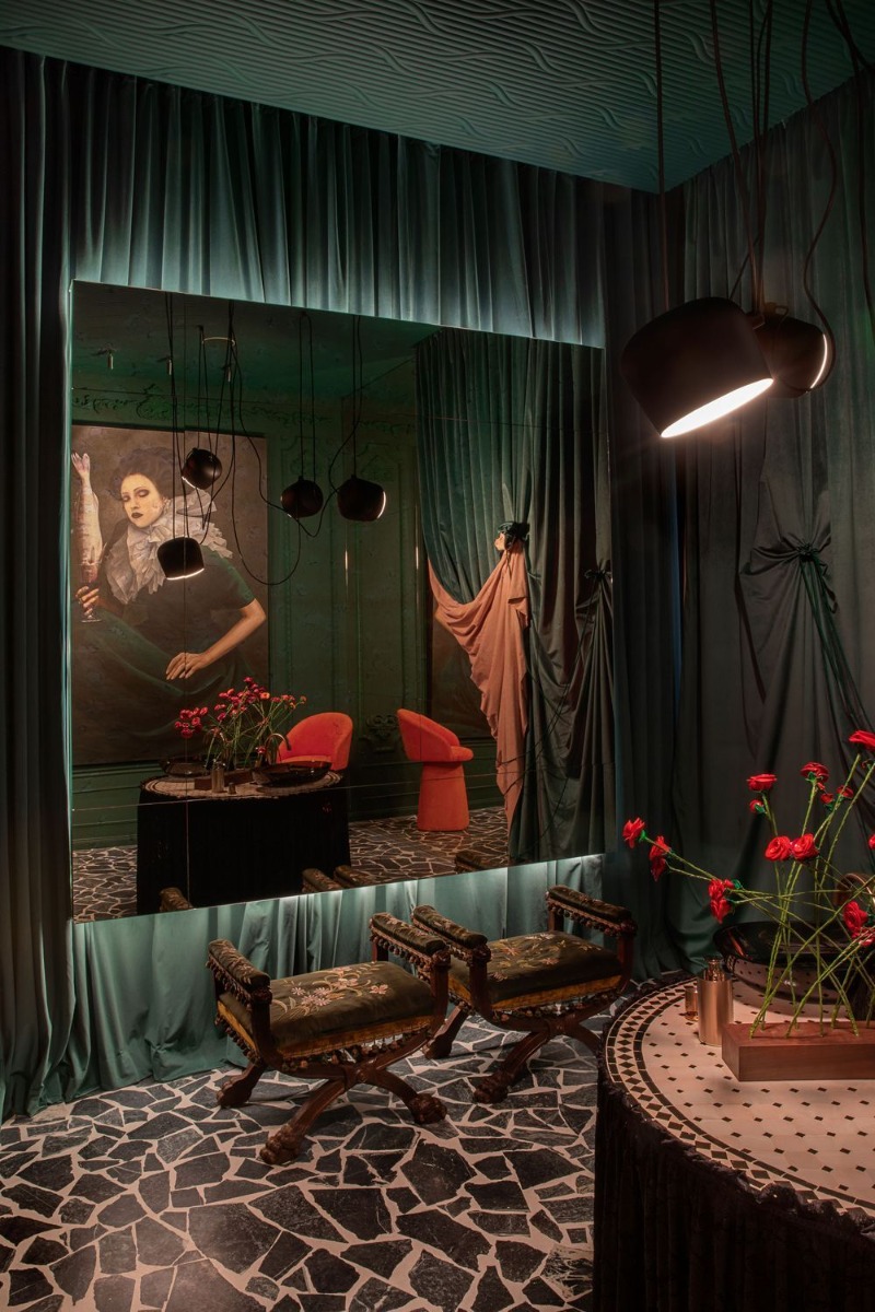 Стеновая панель под покраску Orac Decor W213 Hill Trace 2000×250×16 фото в интерьере