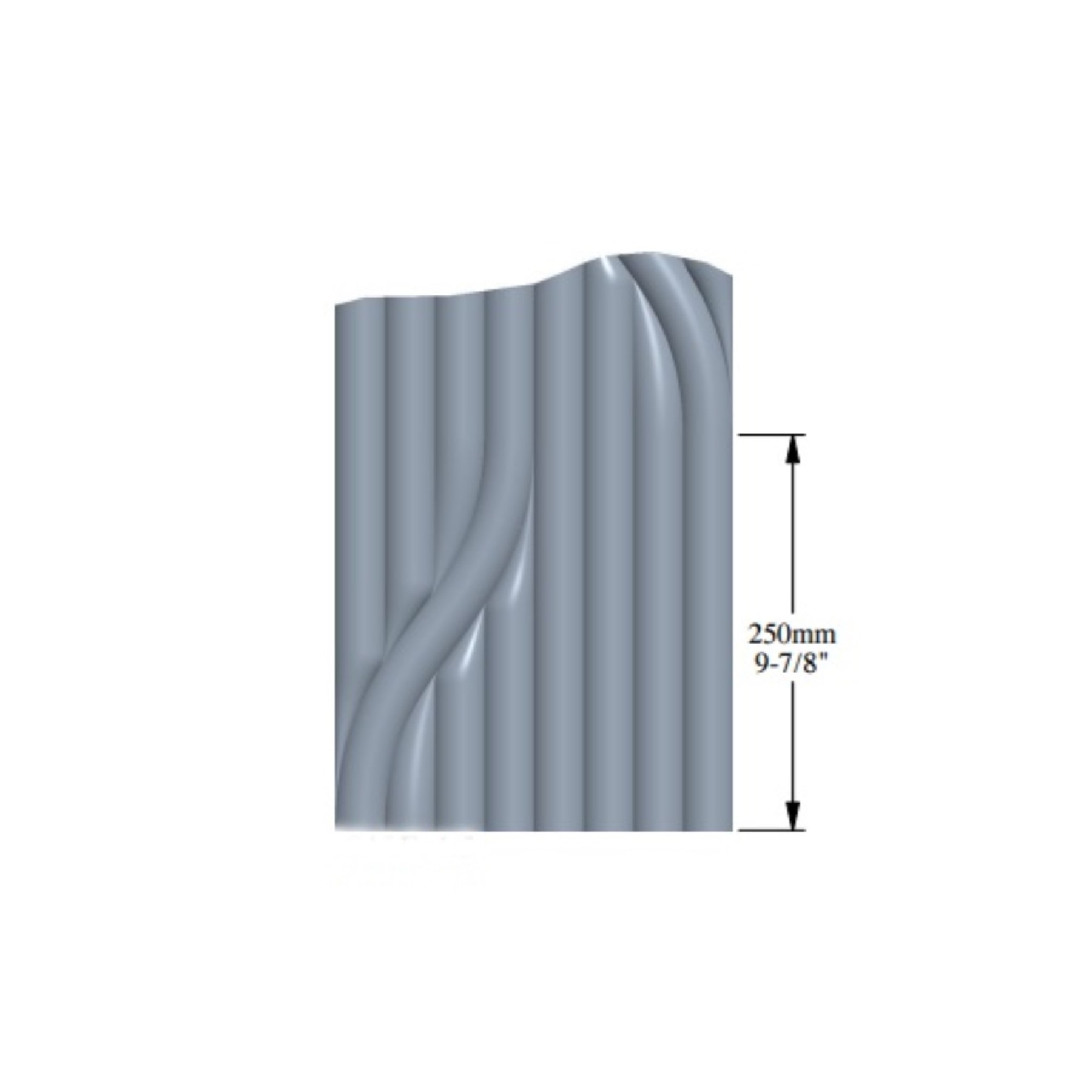 Стеновая панель под покраску Orac Decor W213 Hill Trace 2000×250×16