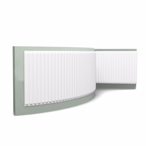 Стеновая панель под покраску Orac Decor W214F Hill Bead XL гибкая 2000×400×15