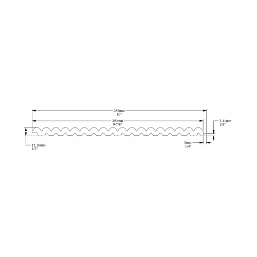 Стеновая панель под покраску Orac Decor WX210-2600 Reed 2600×255×13