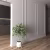 Плинтус под покраску Decor-Dizayn Modern DD723 2000×80×16 фото в интерьере
