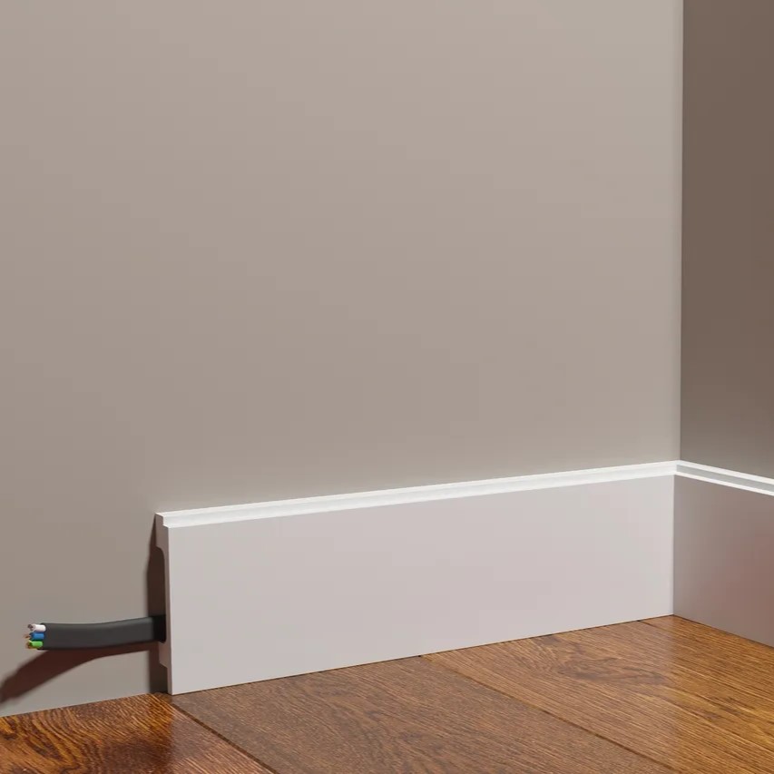 Плинтус под покраску Decor-Dizayn Modern DD723 2000×80×16