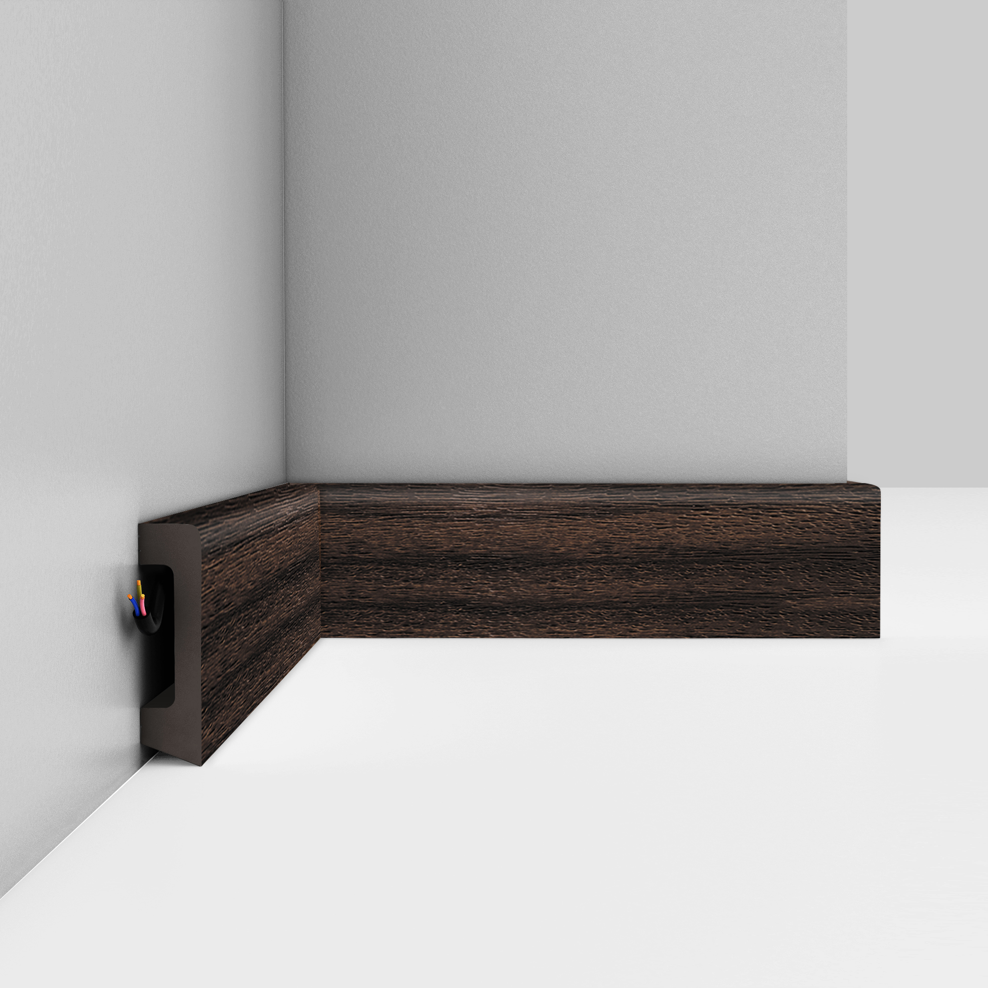 Плинтус Decomaster Махагон D234-438 2400×58×16