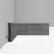 Плинтус Decomaster Дуб титан D235-87 2400×80×17