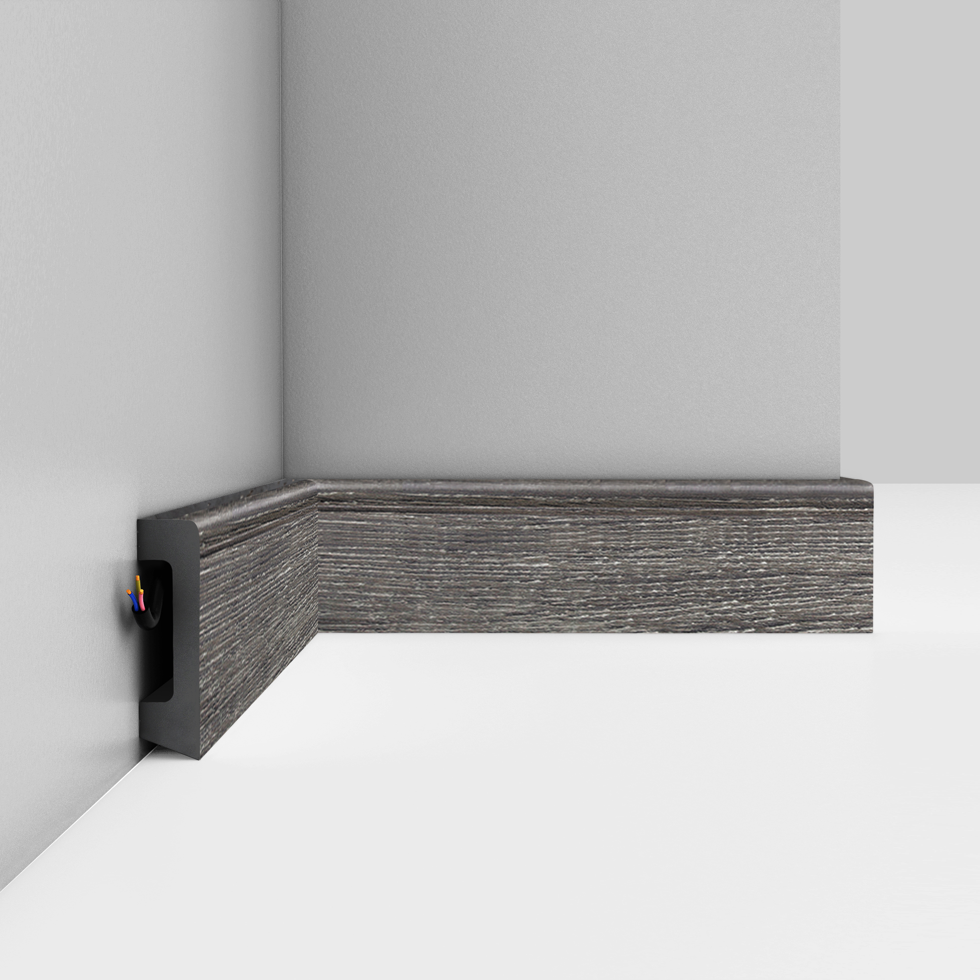 Плинтус Decomaster Дуб скандинавский D234-86 2400×58×16