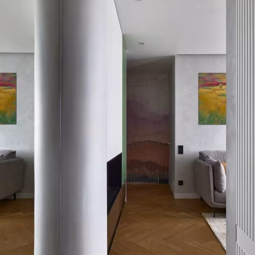 Композитная паркетная доска Quartz Parquet Штучный паркет Дуб Карельский 44-419 венгерская елка 400×100×5