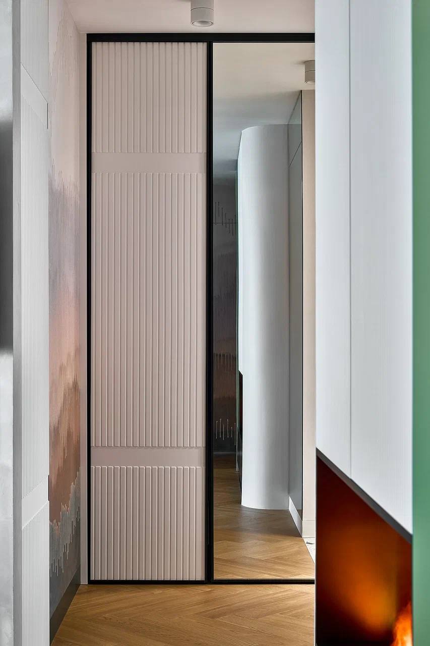 Композитная паркетная доска Quartz Parquet Штучный паркет Дуб Карельский 44-419 венгерская елка 400×100×5 фото в интерьере