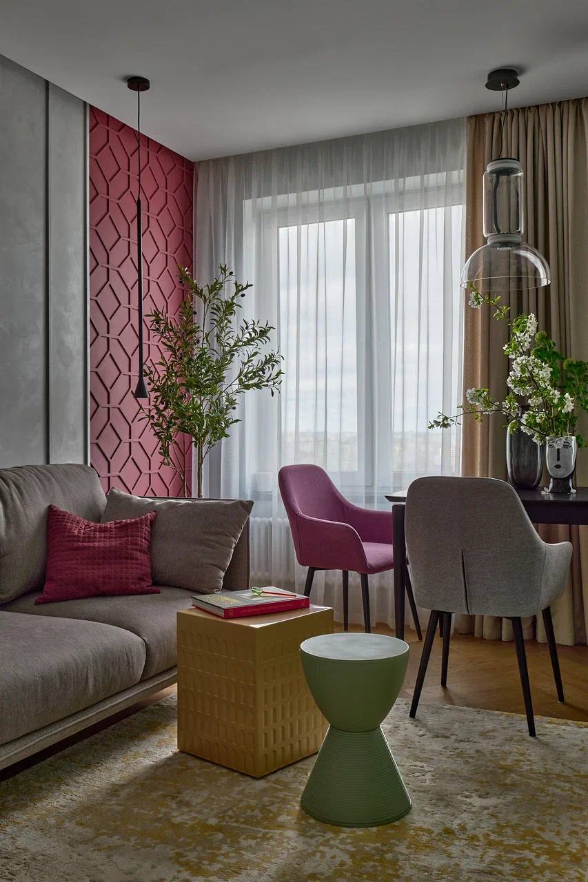 Композитная паркетная доска Quartz Parquet Штучный паркет Дуб Карельский 44-419 венгерская елка 400×100×5 фото в интерьере