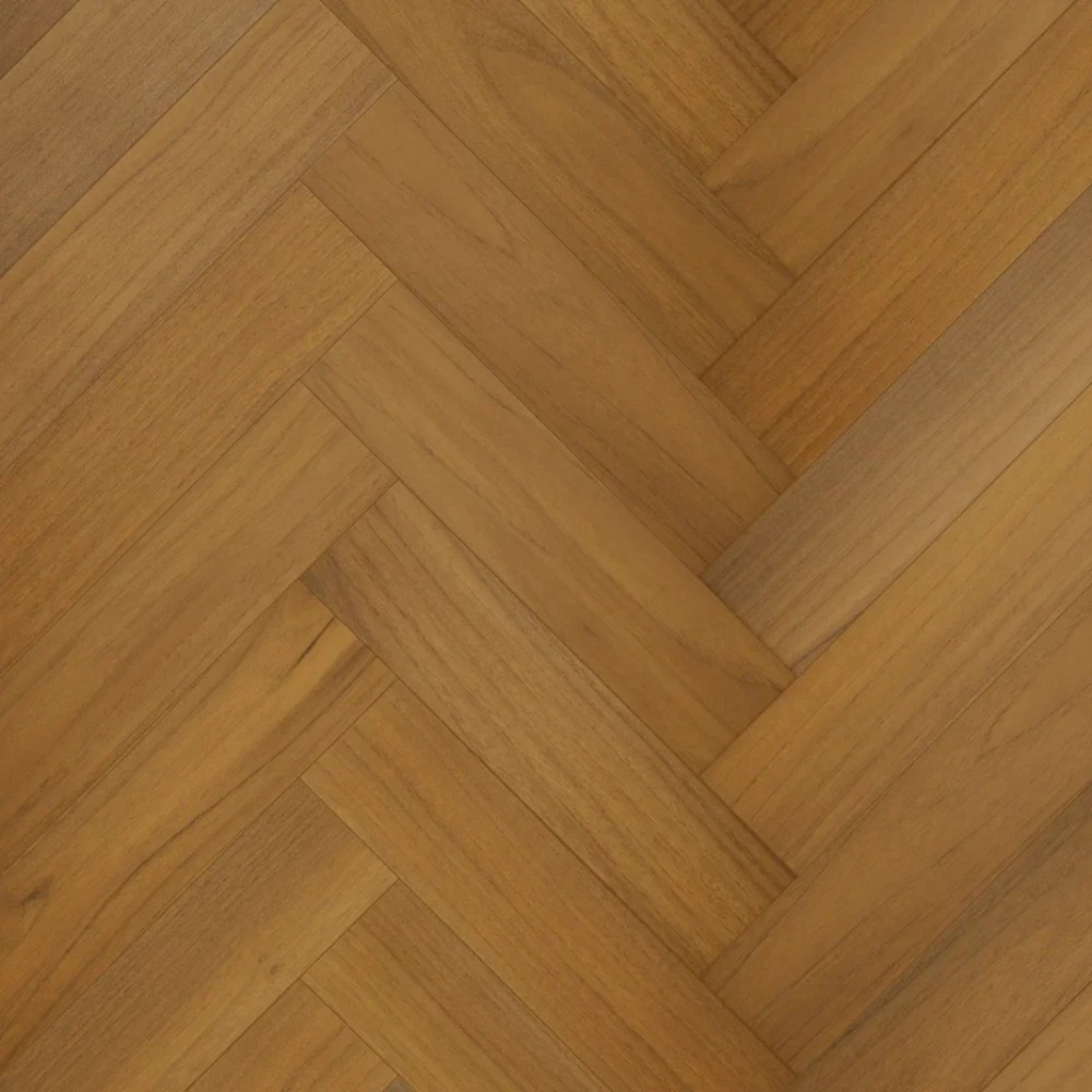 Композитная паркетная доска Quartz Parquet Штучный паркет Тик Южноамериканский 44-400-71 венгерская елка 400×100×5