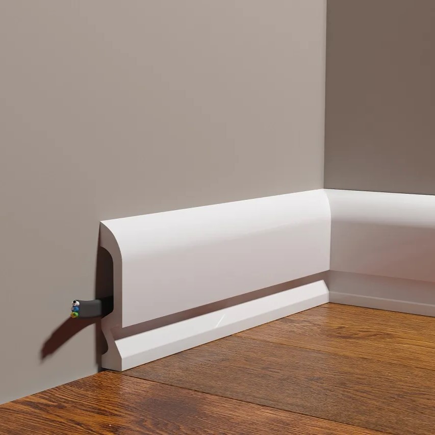 Плинтус под покраску Decor-Dizayn Грани DD700 2000×100×18,1