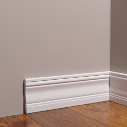Плинтус под покраску Decor-Dizayn Грани 153 А 2000×95×15