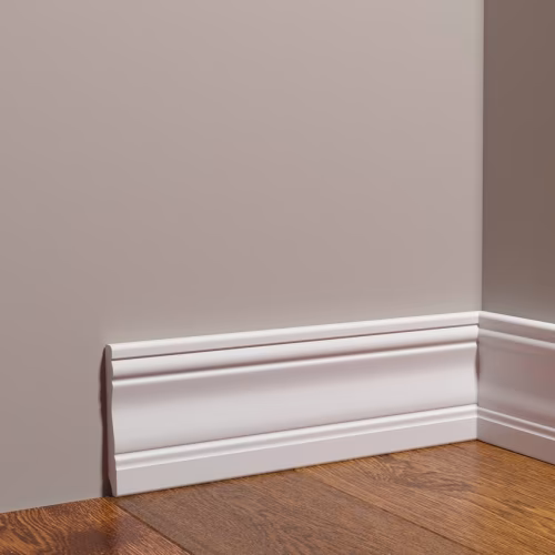 Плинтус под покраску Decor-Dizayn Грани 153 А 2000×95×15