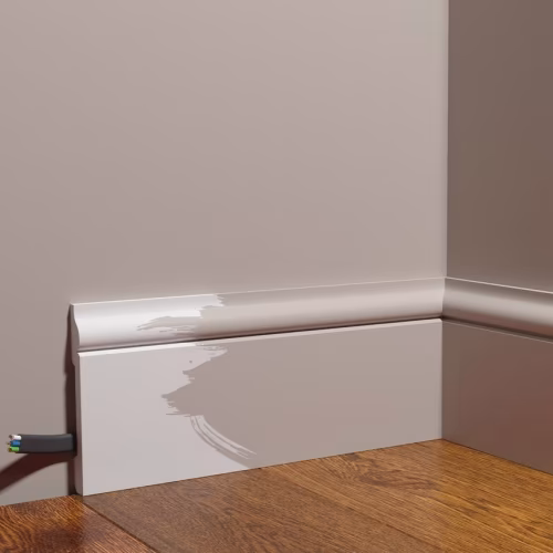 Плинтус под покраску Decor-Dizayn Грани DD004 2000×119×15