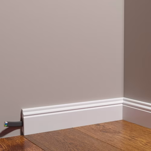Плинтус под покраску Decor-Dizayn Грани DD27 2000×59×13