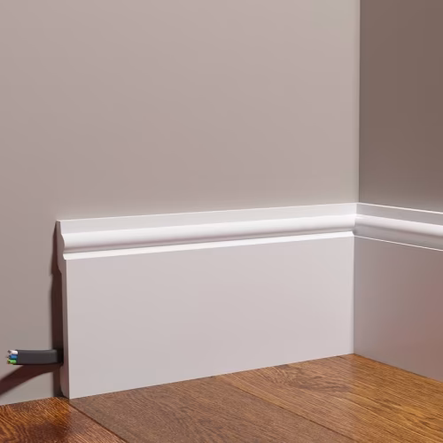Плинтус под покраску Decor-Dizayn Грани DD31 2000×138×20