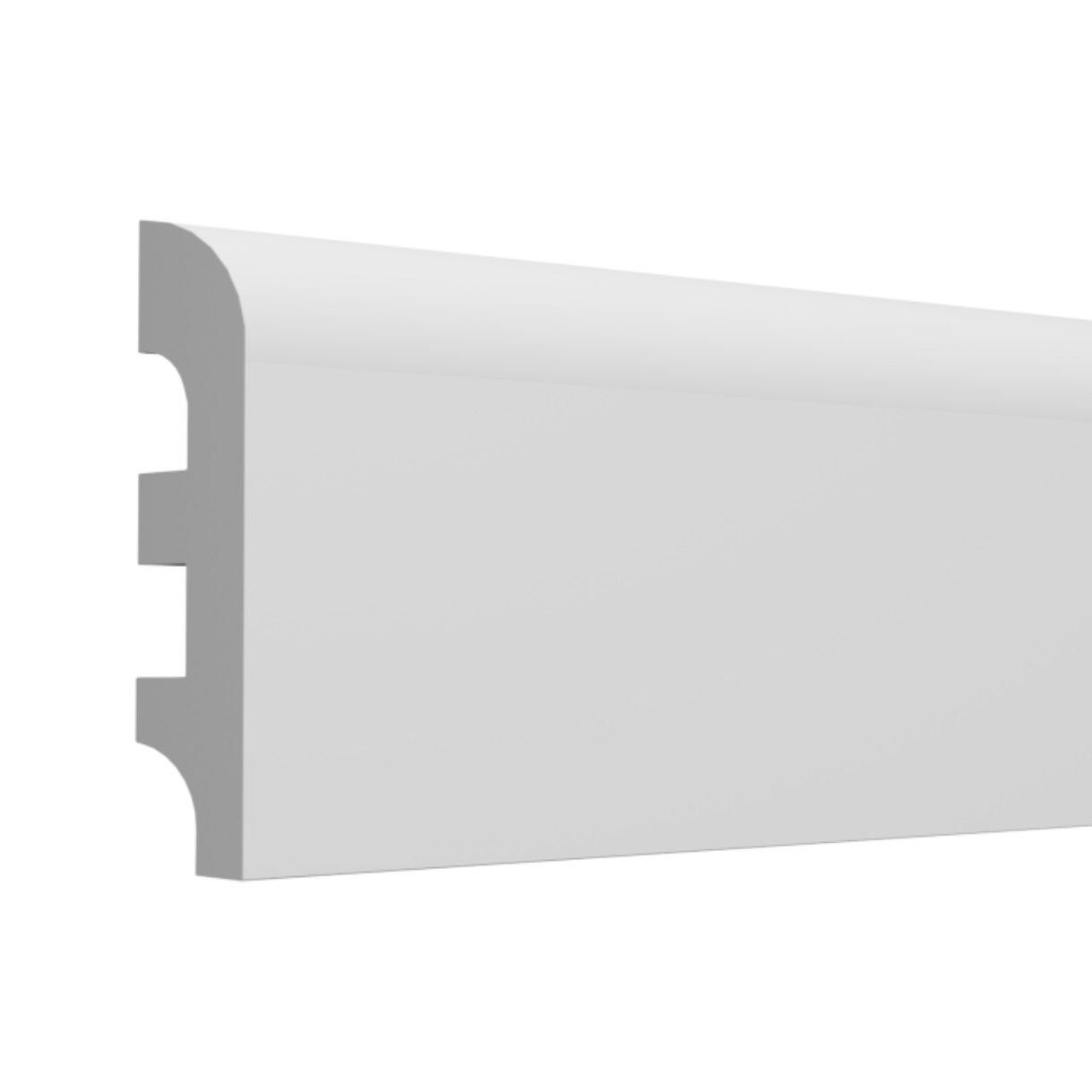 Плинтус под покраску Decor-Dizayn Грани DD41 2000×99×21