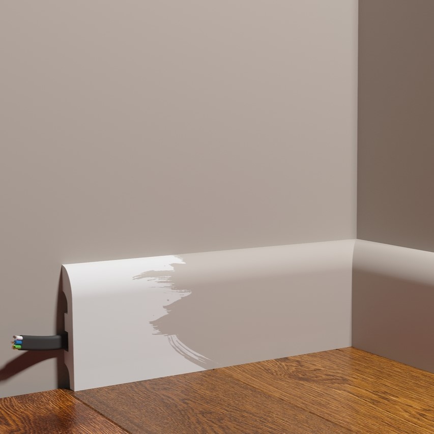 Плинтус под покраску Decor-Dizayn Грани DD41 2000×99×21