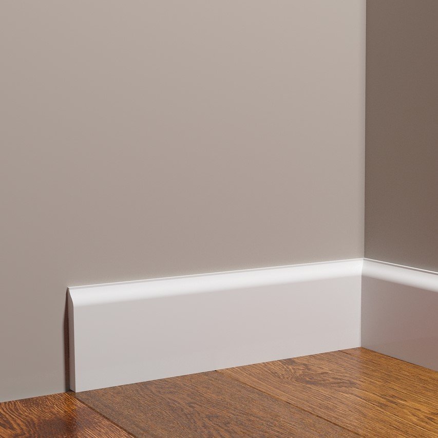 Плинтус под покраску Decor-Dizayn Грани DD47 2000×82×13