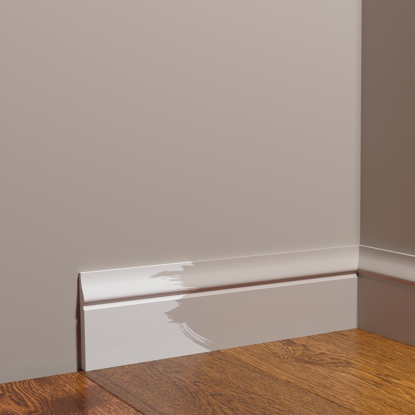 Плинтус под покраску Decor-Dizayn Грани DD48 2000×82×11