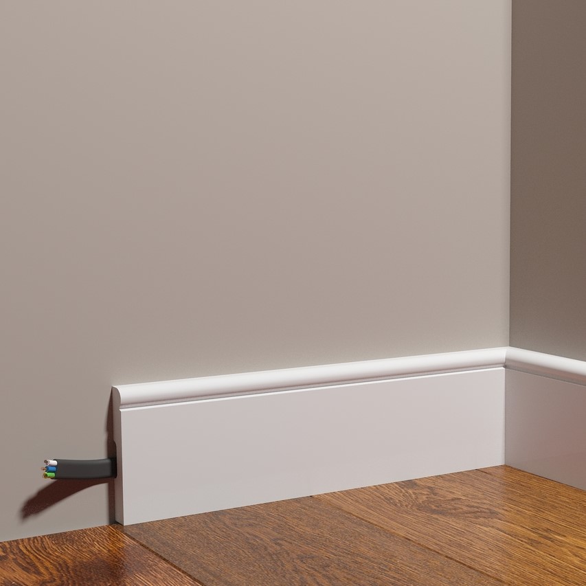 Плинтус под покраску Decor-Dizayn Грани DD49 2000×82×13